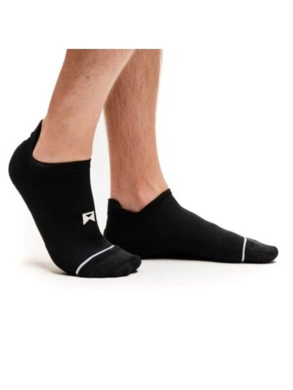 William Painter The Titan Socks Runner Black Large NEW Cotton Nylon Mens Womens